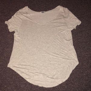 White/grey speckled T-shirt